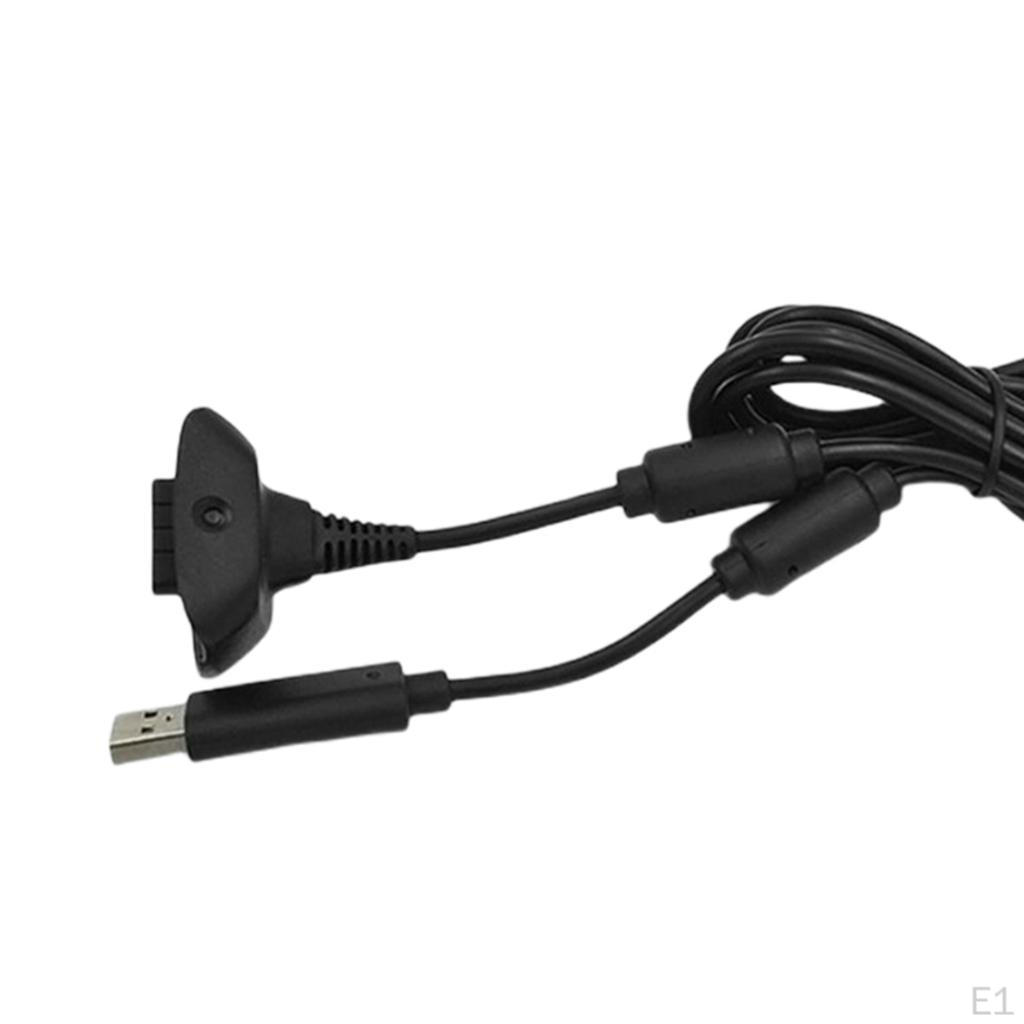 1.8M USB Charging Cable Power Supply Adapter Charger Wire for Game Controllers Durable Easy To