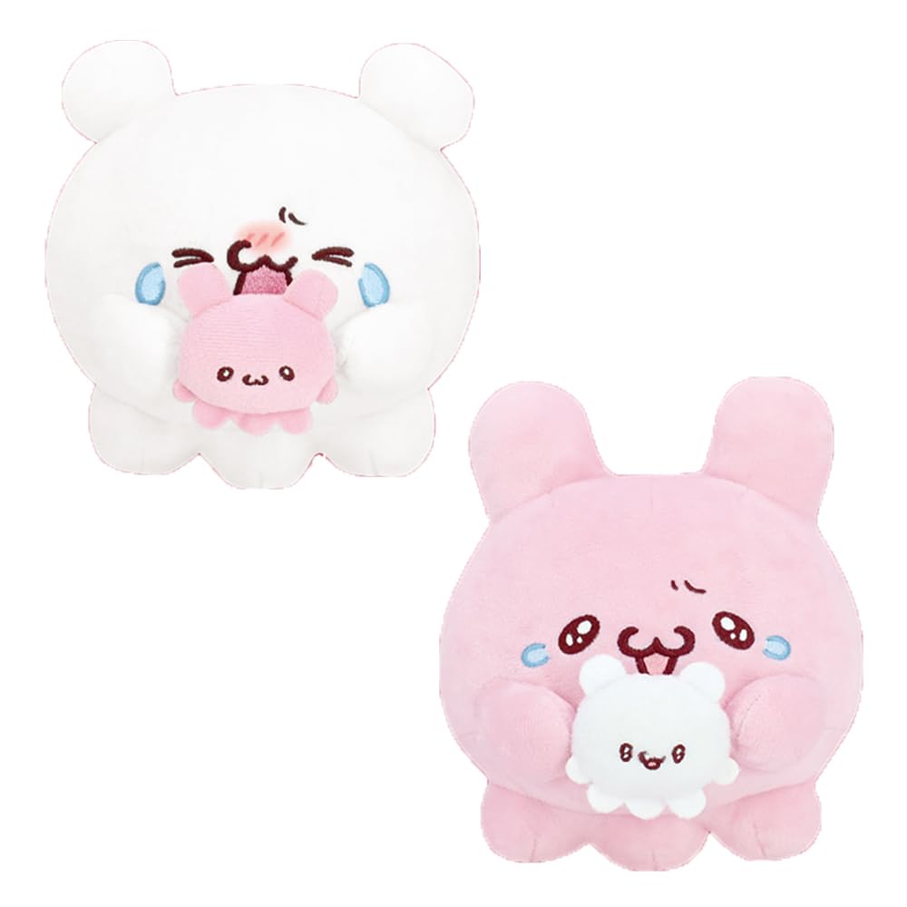 Loveys Shivering Plush Mascot Sumoppi with Toy Diamond of Pyonchi, Approx. 16cm, (Set 2)