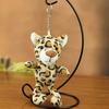 Jungle Animal Plush Toy Keychain With Pp Cotton Filling For Kids And Teens