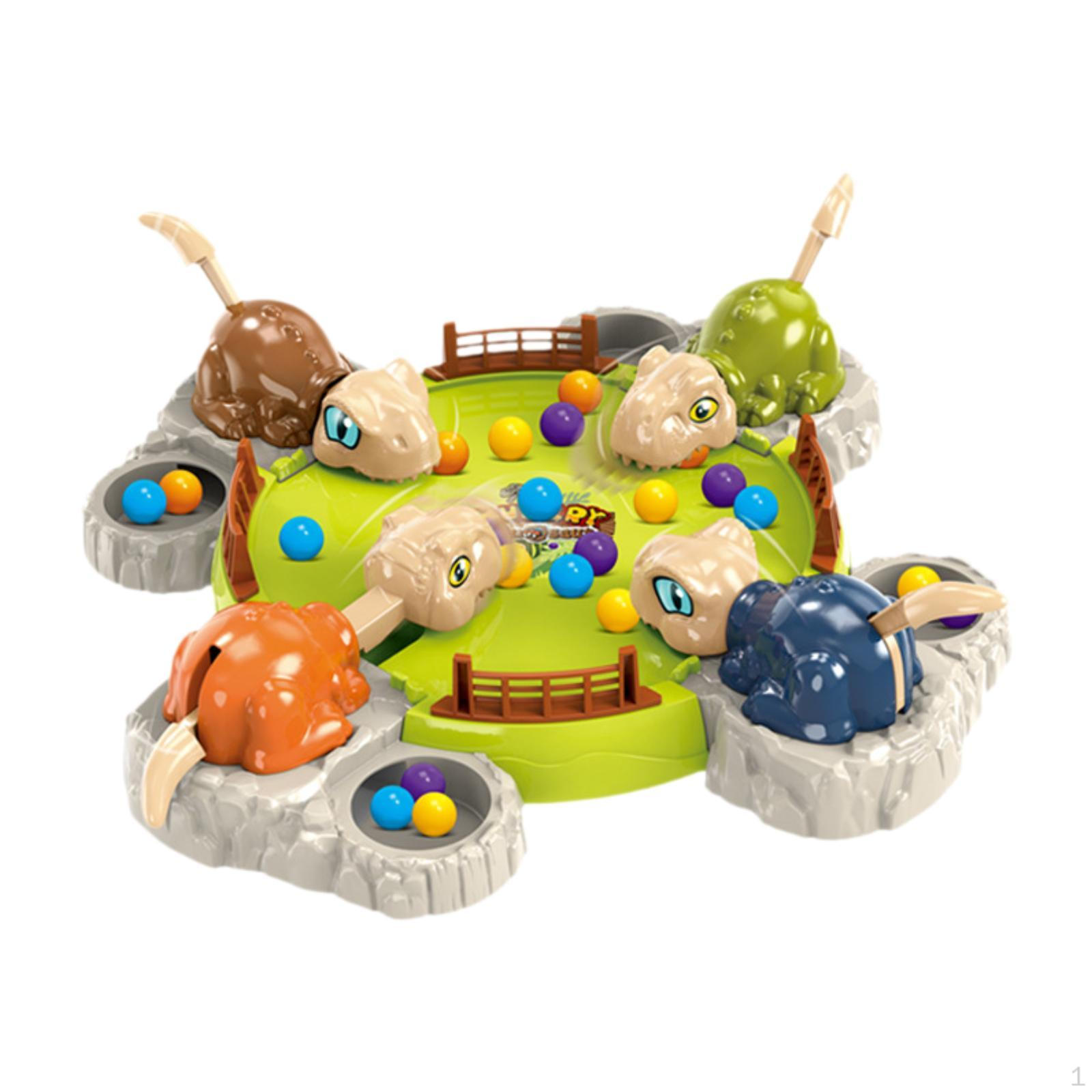 

Игровой набор «Голодный динозавр» Игрушка для развития координации рук и глаз для домашнего семейного веселья Дети 24 боба 24 Beans