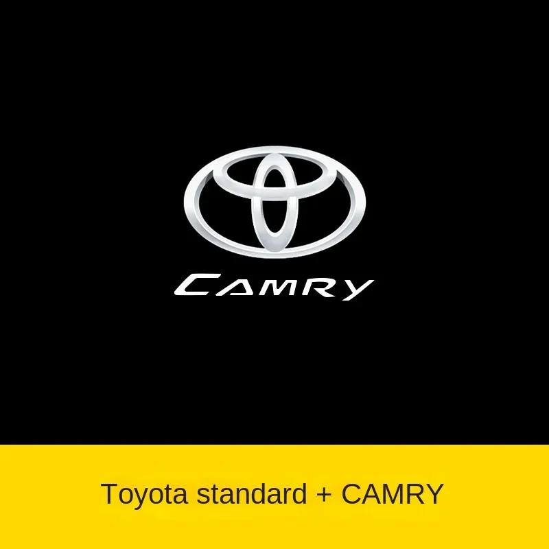 2026 New For Toyota Car Door LED HD Welcome Courtesy Shadow Projector Lamp Logo Light For Toyota Avalon Mirai  VVT-I 4WD Corolla