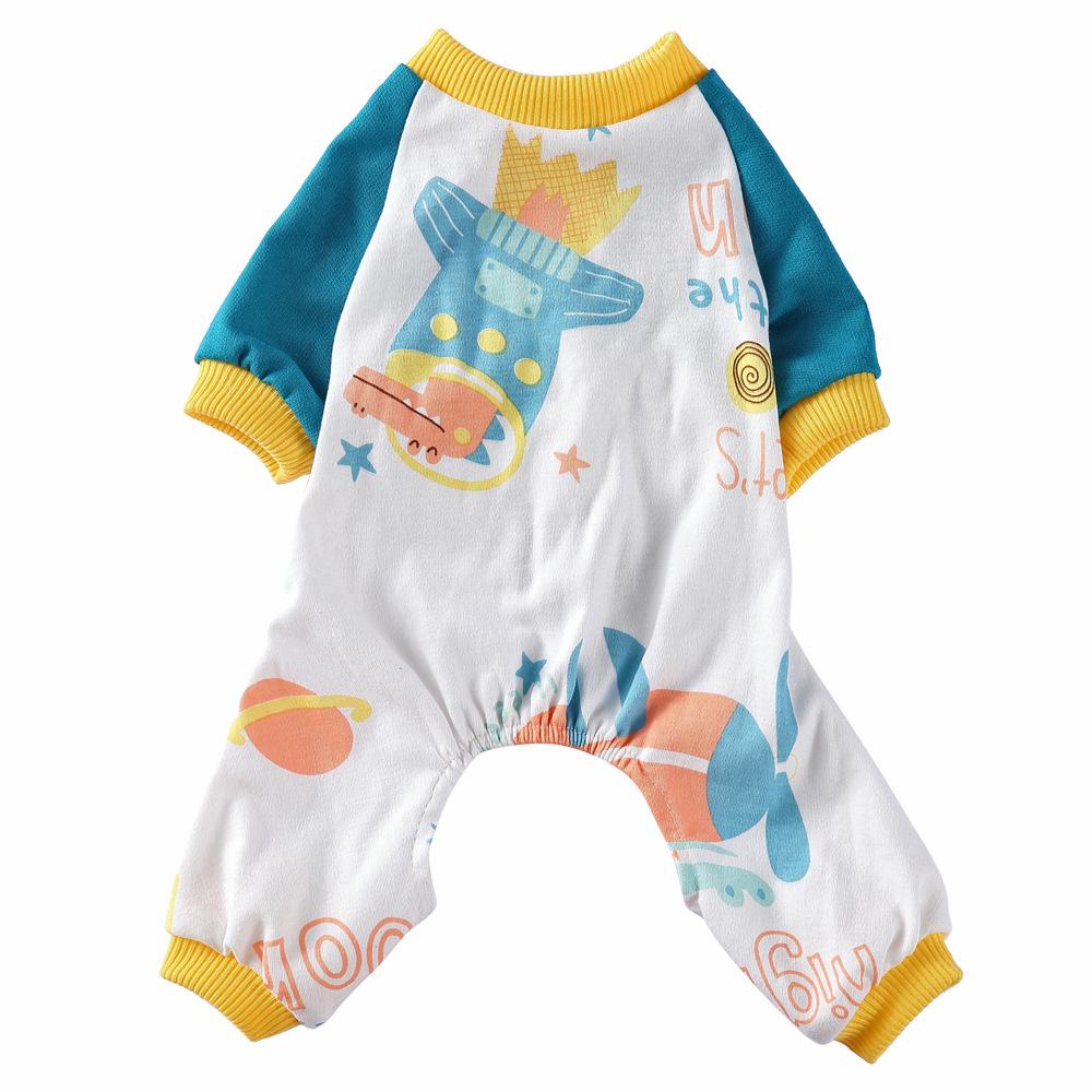 

Meiqi Cotton Four-Legged Knitted Dog Pajamas Medium