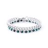 Jbans Classic Midi-Up Surgical Steel 638 Green Cut Agate 655 Chain Bracelet Set (C2201-Se249_Gn)