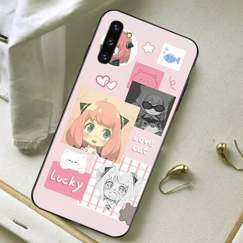 Anime Anya Forger Phone Case for Samsung A51 A30s A52 A71 A12 for Huawei Honor 10i for OPPO Vivo Y11 Cover