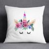 Cartoon Pink Unicorn Collection Pillow Gift Home Office Decor Pillow Bedroom Sofa Car Cushion Cover Pillowcase
