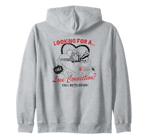 Beetlejuice Love Beetlejuice Zip Hoodie