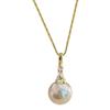 Pearl Necklace with Diamonds, Light Luxury, High-end, Exquisite and Simple Temperament, Collarbone Chain, Versatile for Commuting