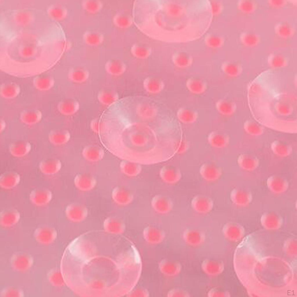 Back Scrubber with Suction Cups Silicone Bath Massage Pad, Exfoliating ,Anti Slip Bathtub Clean