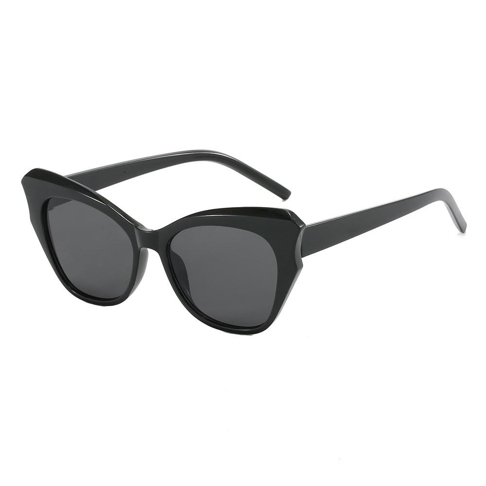JYL TS Sunglasses Cat Eye UV Street Style/WF1221 B-1003 античный белый