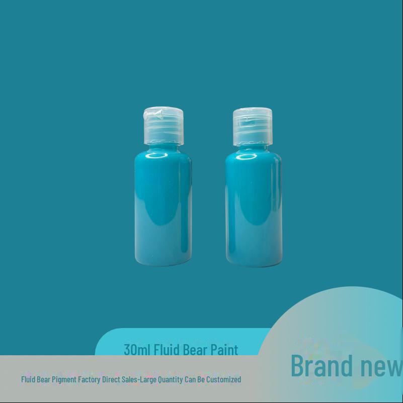 Fluid Bear Acrylic Paint DIY Kit: Handmade Graffiti Doll Drawing Supplies for Hot Sale