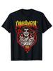 T-shirt Stampa Grafica Cotone Taglie Forti Cartone Animato Girocollo Manica Corta Danhausen Maledetto Pro