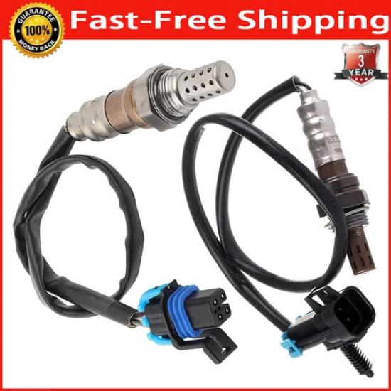 2PCS Oxygen Sensor Upstream & Down For 2004-2006 GMC Envoy & Chevrolet Colorado