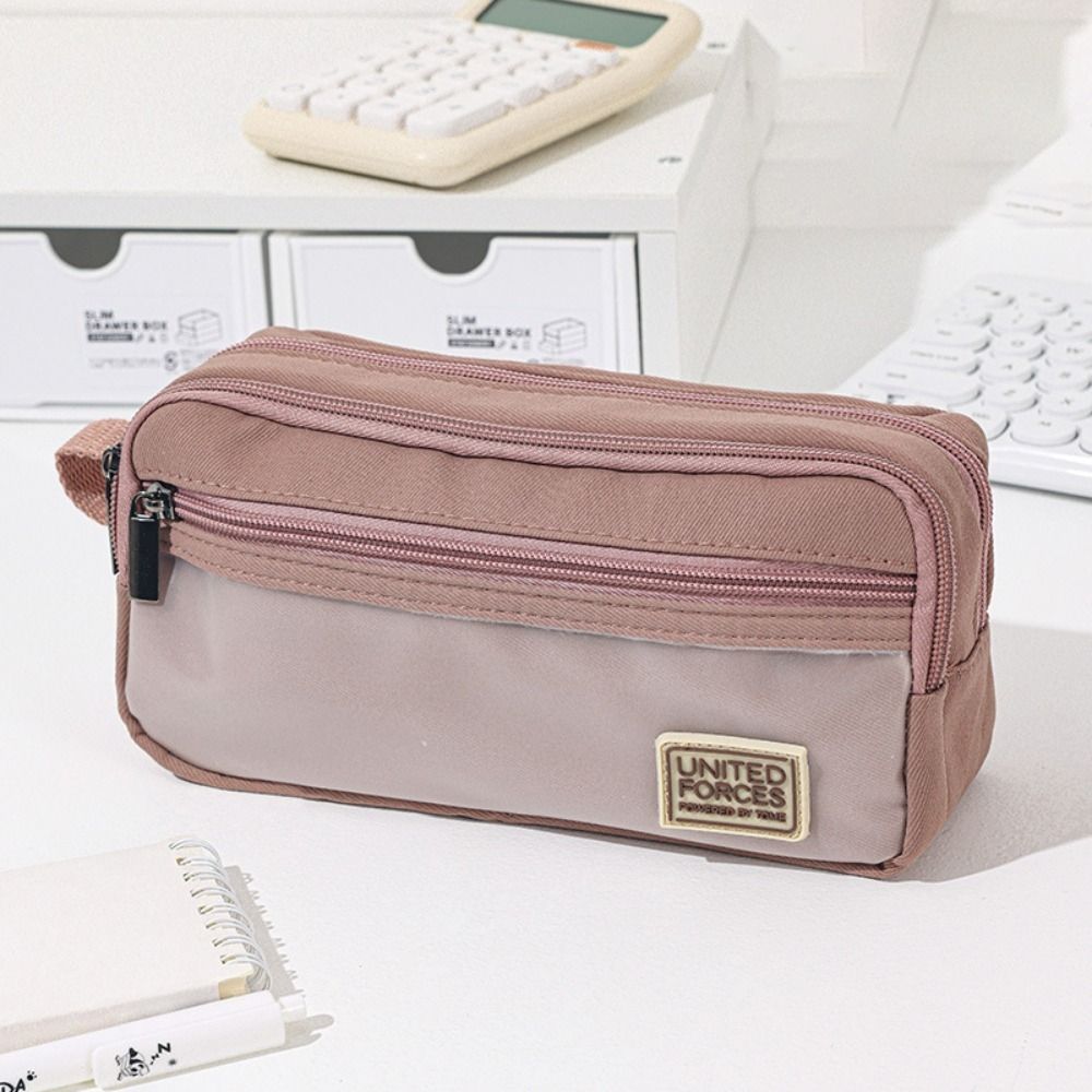 Large Capacity Pen Bag Multifunctional Stationery Organizer Gift Pencil Case Students