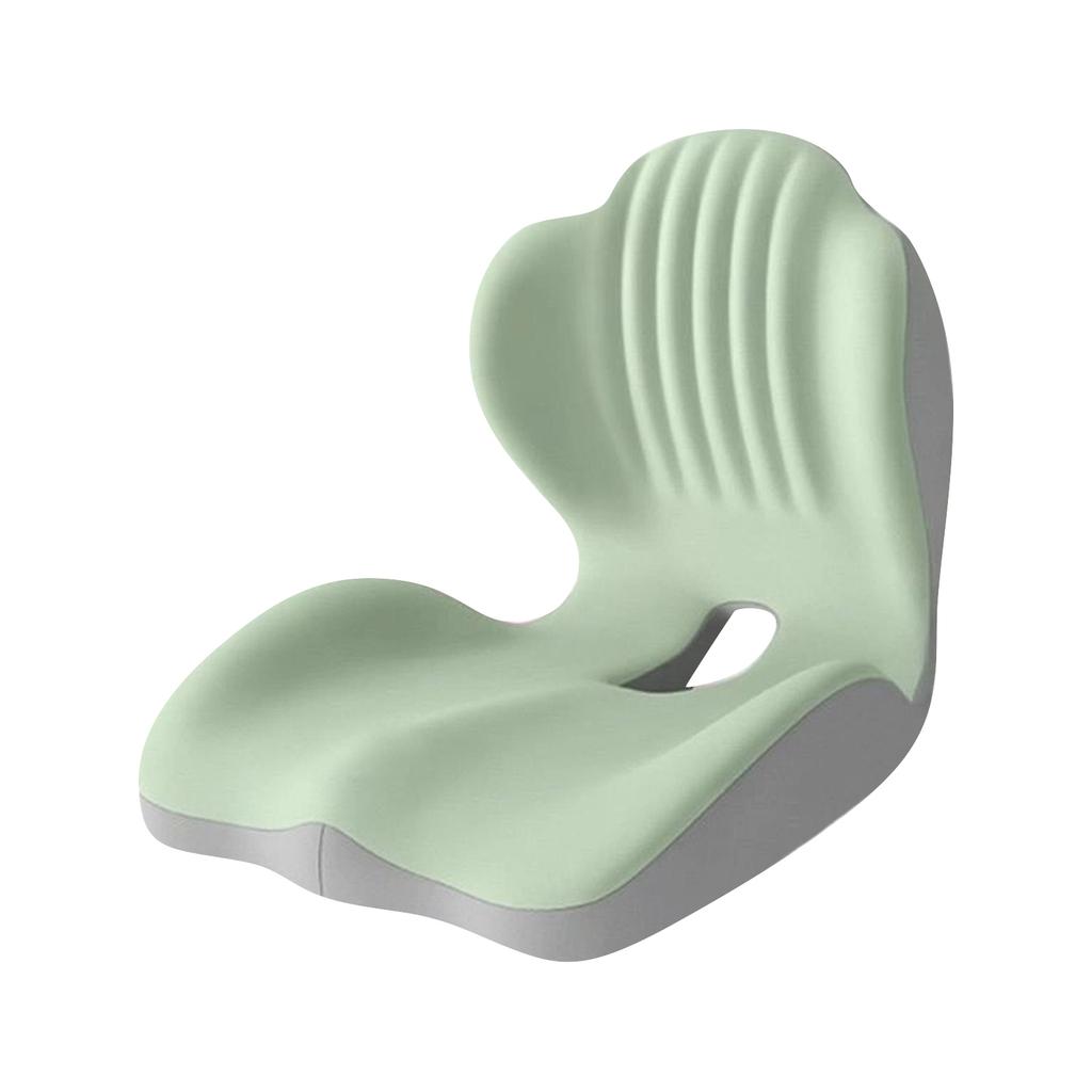Ergonomic L Shaped Seat Cushion for Office Chair and Car Lower Back Support for Prolonged Sitting Comfort