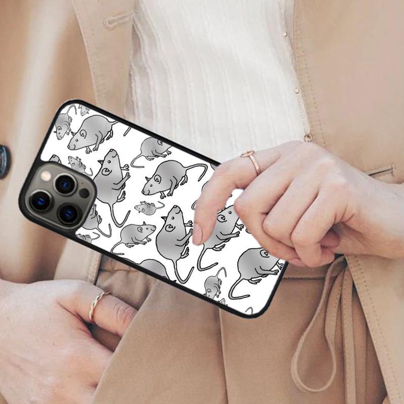 Mouse Rat Magnetic Phone Case For APPLE iPhone 17 Air 16 14 13 12 Pro Max 15 Plus Wireless Charge With MagSafe Cover