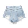 Shorts Jeans Femininos Destroyed - Hot Pants Desfiados e Modernos