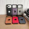 Retro Lychee Leather Pattern Is Suitable for Apple 17Pro Mobile Phone Case iPhone16 Missed Label 15Max Anti-drop 14 Protective Case