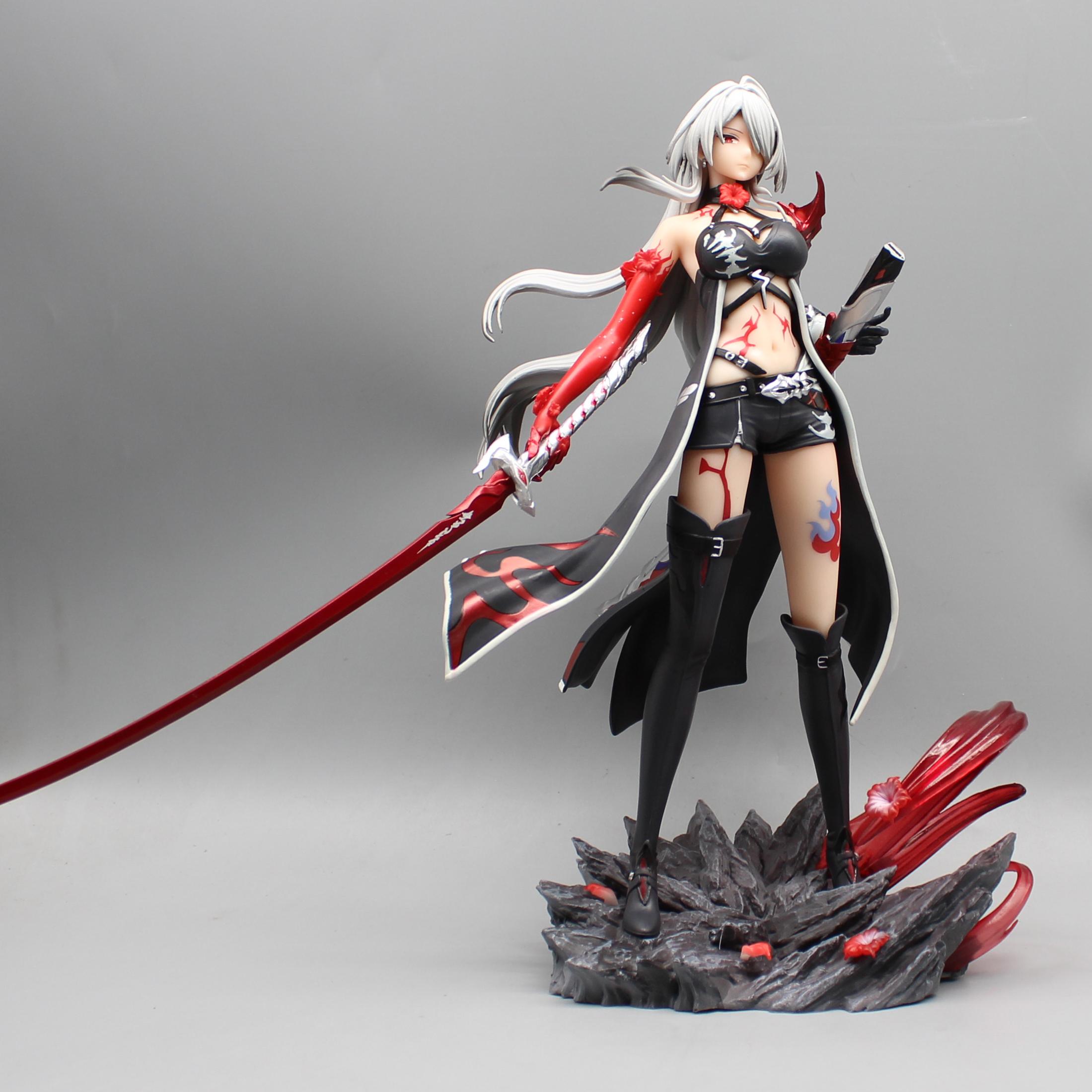 30cm Honkai Star Rail Raiden Bosenmori Mei Acheron Anime Game Figure GK Beauty Girl Statue Action Figurine Collection Model Toy no box