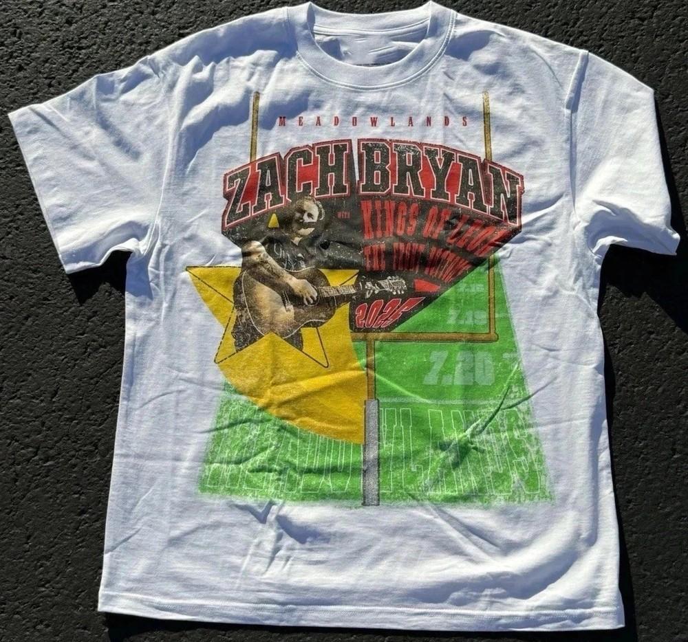

Zach Bryan MetLife Stadium Event July 2025 T-shirt 2XL