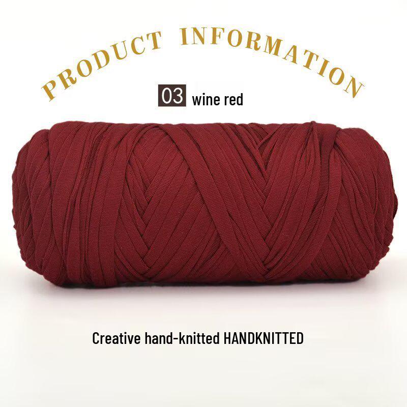 200g High Elastic Cloth Strip Yarn for DIY Weaving: Crochet Blankets, Floor Mats, Storage Baskets & More