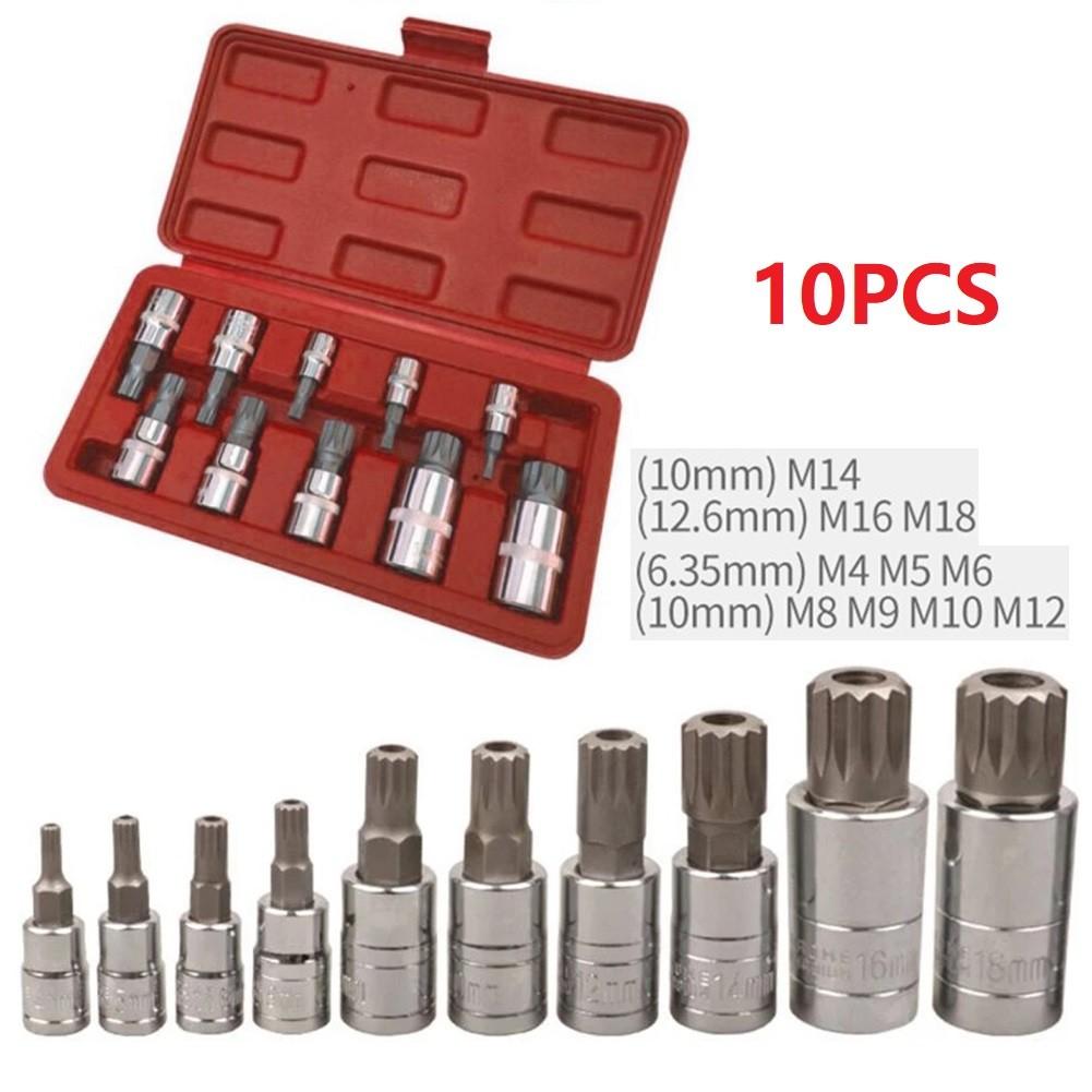 For Car Repair And Maintenance Bit Socket Set Bit Socket With Case 12 Point