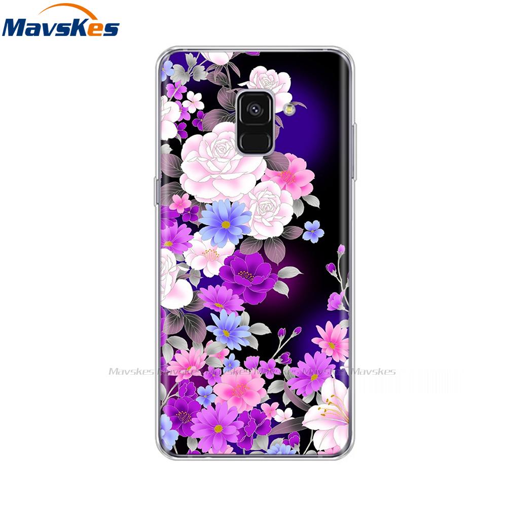 For Samsung Galaxy A8 2018 Case A530 Silicone Cover For Samsung A8 Plus 2018 A730 Soft TPU Case For Galaxy A8 A 8 Phone Shell