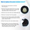 Uxcell Power Window Lift Motor G22C5858XF for Mazda 3 (2004-2009) and CX-7 (2007-2012)