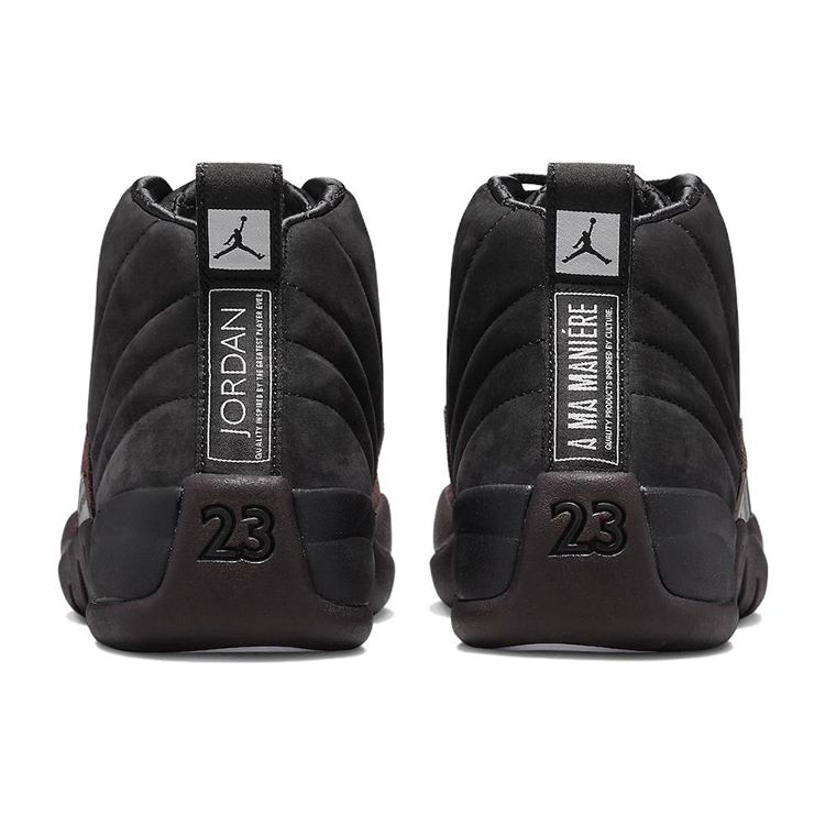 A Ma Maniére x Air Jordan 12 Retro SP Schwarz Damen Sneaker Burgundy-Crush DV6989-001