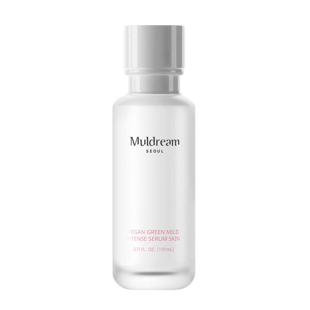 

Muldream Vegan Green Mild Intense Serum Skin 110ml - для сухой и чувствительной кожи Улучшение текстуры тонких линий Глубокое увлажнение Успокаивающее увлажнение