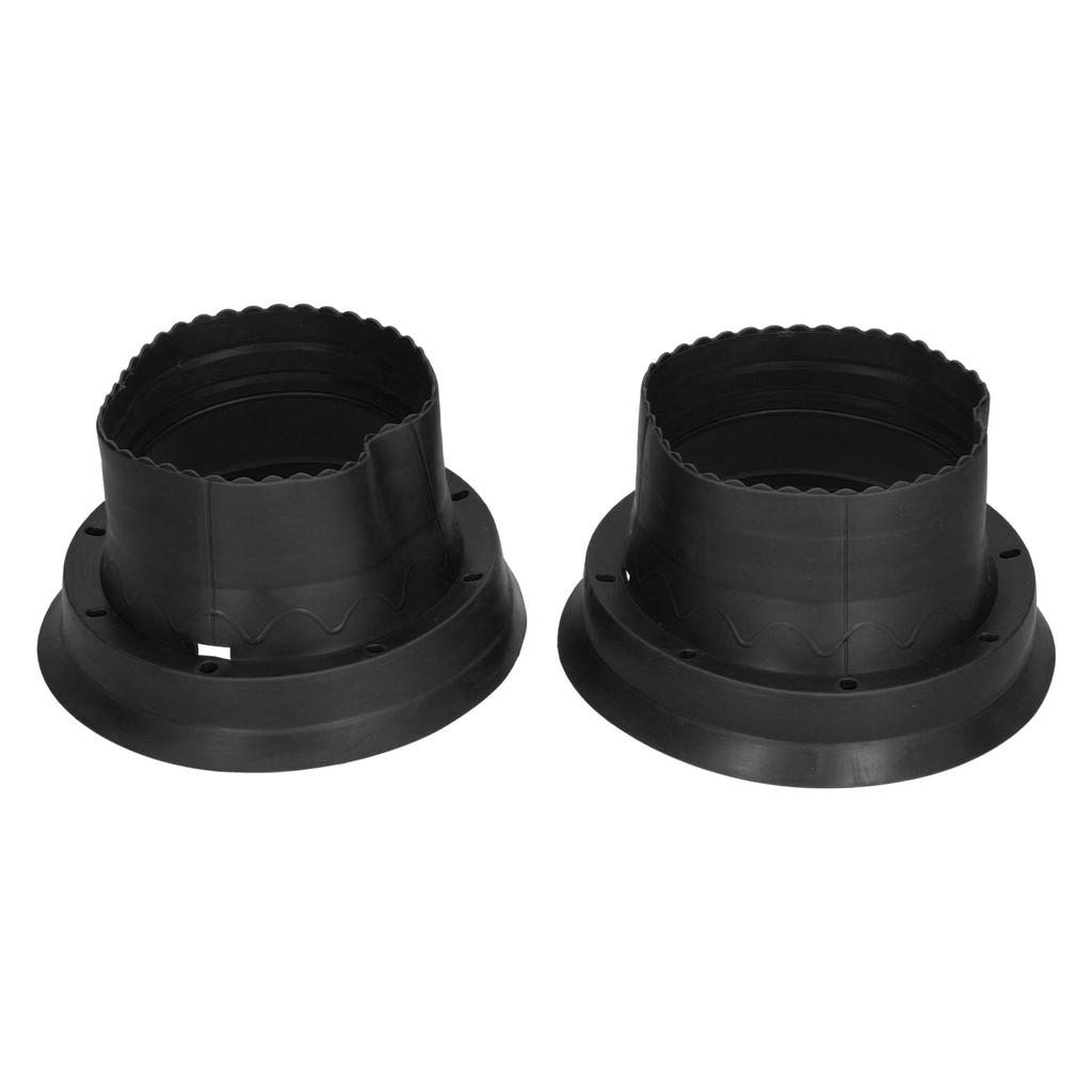 2pcs Audio Loud Speaker Waterproof Cover Mount Adapter Pad Insulation Silica Gel Protection Maintenance