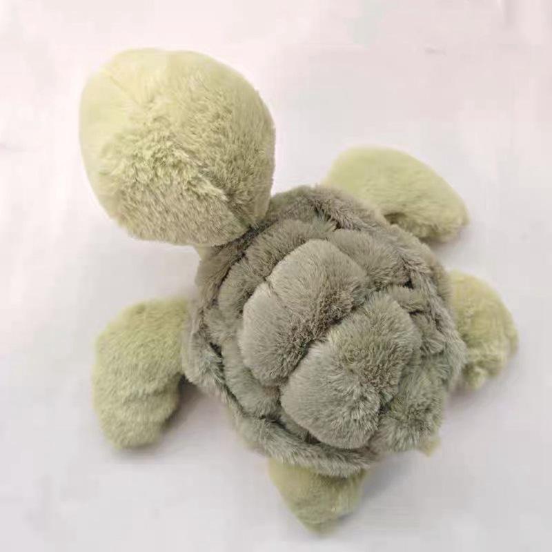 Handmade Plush Turtle Doll: Cute Companion for Kids