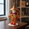 Sierpoppenbeeld Cadeau-idee Porseleinen Clownbeeldje Gelukskenmerk