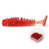 20pcs/box 3.5cm 0.65g Soft Baits Horizontal Supercontinent Shad Artificial Silicone Baits Floating Fishing Lure