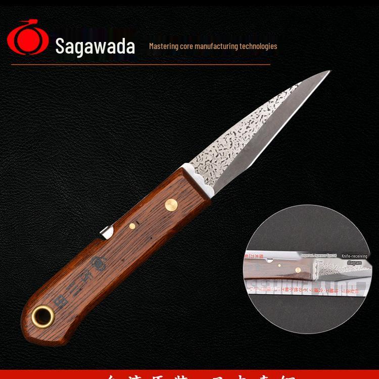 1089 Japanese Steel Grafting Knife for Fruit Trees, Seedlings, and Bonsai