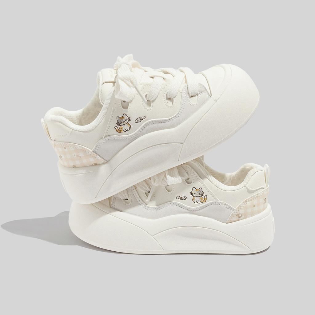 Neue Mode-Schuhe - Vielseitige und Bequeme Freizeitschuhe mit Dicksohle für Damen