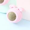 Plastic Catnip Energy Ball Natural Safe Dog Head Shape Catnip Wall Balls for Cats Teeth Cleaning Replaceable Pet Health Supplies