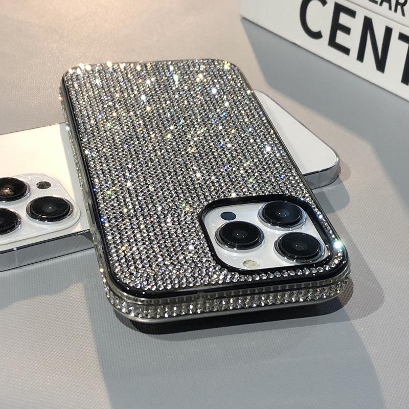 

Luxury 3D Rhinestone Drop-Proof Case for iPhone 12/13/14 Pro Max & 15 Plus iPhone X/XS