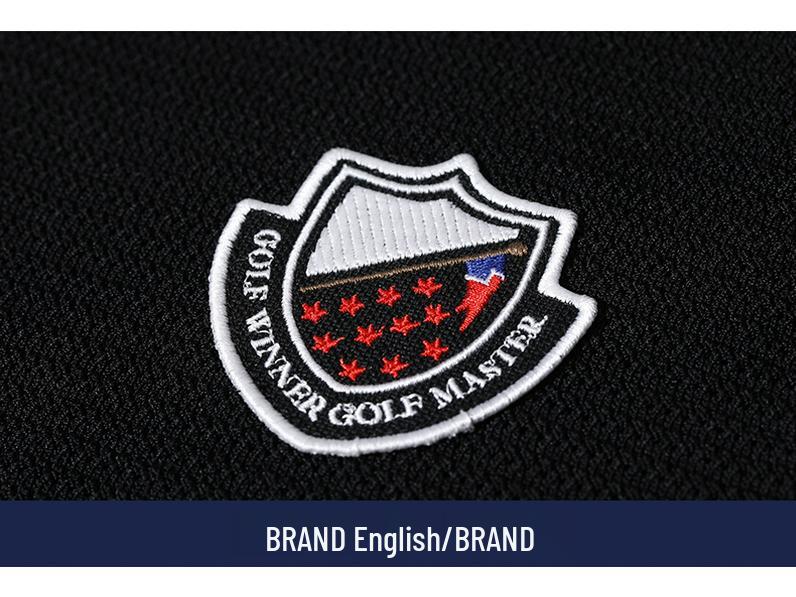 PGM Men's Breathable Short Sleeve Golf Polo Shirt