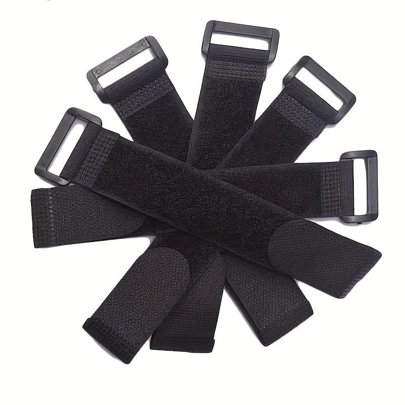 5PCS/lot Bicycle Handlebar Strap Holder Cycling Flashlight Tie Rope Bandages Universal Nylon Sticky Tie Fixed Items Bike Strap