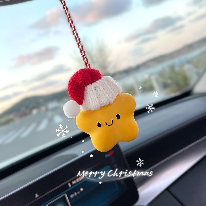 2026 New Model New Year Gift Lucky Star Car Hanging Ornament Aromatherapy Car Diffuser Stone Decoration Accessory for Women