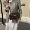 Fashionable Niche Square Bag with A Soft and Casual Feel, An Underarm Bag with A Chain Strap, A Crossbody Bag