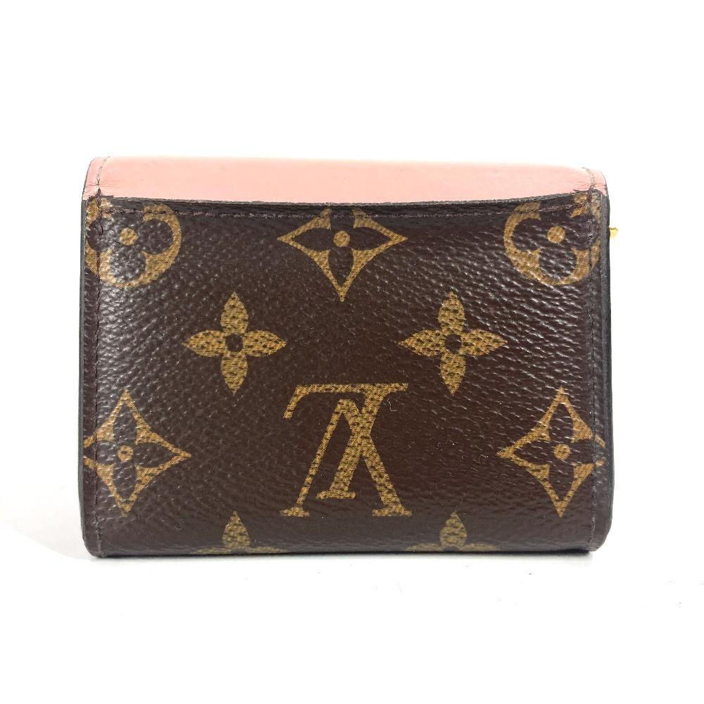 Louis Vuitton M62933 Monogram Portefeuille-Zoe Compact Wallet Trifold Wallet