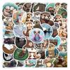 10/50pcs Cute Animal Cartoon Beaver Otter Stickers Graffiti Stickers for DIY Luggage Laptop Skateboard Bicycle Stickers