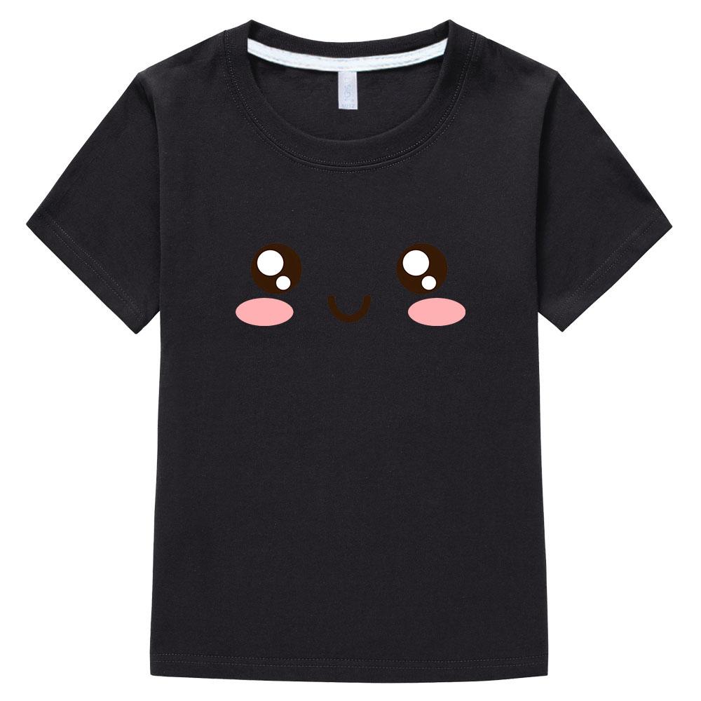 Kids Cartoon Molang and Piupiu Pattern T-shirts Girls Boy Cotton Clothes Cute Rabbit Molang Bunny Funny Unisex Tops