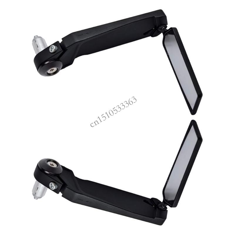 

090E Enhanced view Motorcycle Mirrors with Scratch Resistant Glass Aluminum Motorcycle Mirrors Pair for Safety on the Road China Mainland