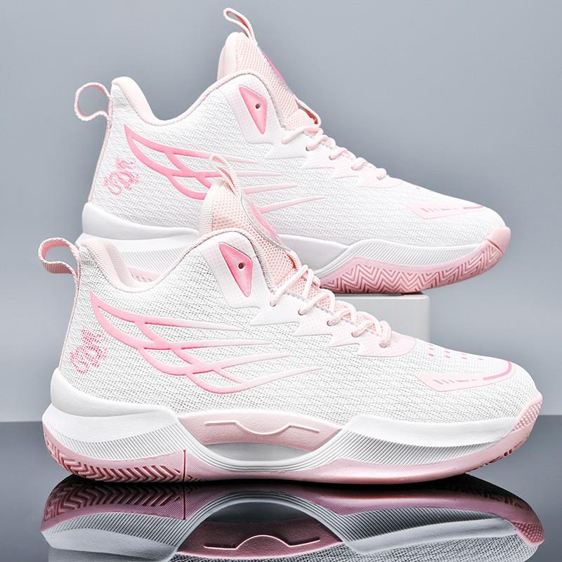 Youth High-Top Basketball Shoes Court Play - TPU Upper MD Sole Lightweight Cushioning Unisex Size 35-45