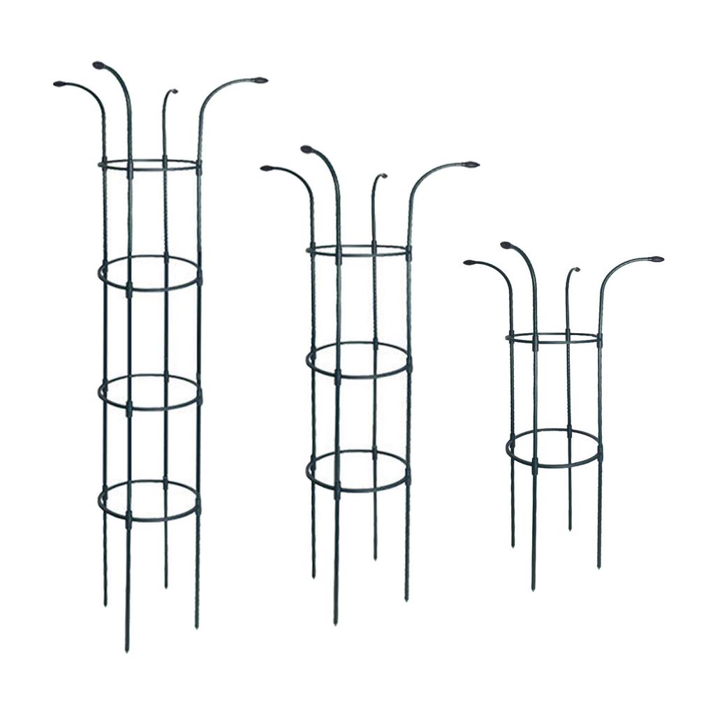 Garden Trellis Multifunctional Flower Stand Climbing Plants Frame Tall Plant Support for Courtyard Patio Clematis Fruits Flowers