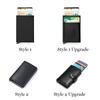 Luxury Brand Design Slim Smart Wallet for Men and Women Anti-theft Credit Card Holder Purse