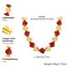 Artistic Geometric Acrylic Beaded Choker Necklace, Bohemian Chunky Chain Necklace for Women, Vintage Style Holiday Gift