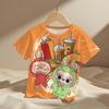Funny Cartoon Cool Cute 3D Kids Boys Clothes Short Sleeve Casual Streetwear Girl Fashion